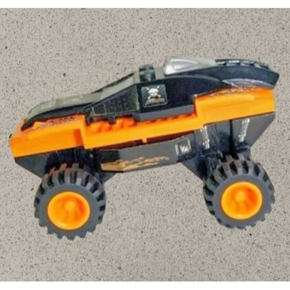 6x2 TURBO LEGO RACERS Race Truck Car Collectible Toy #1 NEW 2009